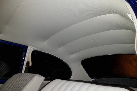 Réparation de tissu intérieur de toiture automobile - Sainte-Marie - Alain Capitonneur